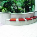 Dlažba a obklad fontány - teraso leštěné